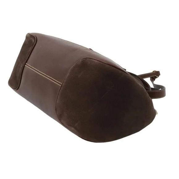 Gorgeous Salvatore Ferragamo Erin Two-Tone Convertible bag in Leather & Suede - Picture 7 of 13